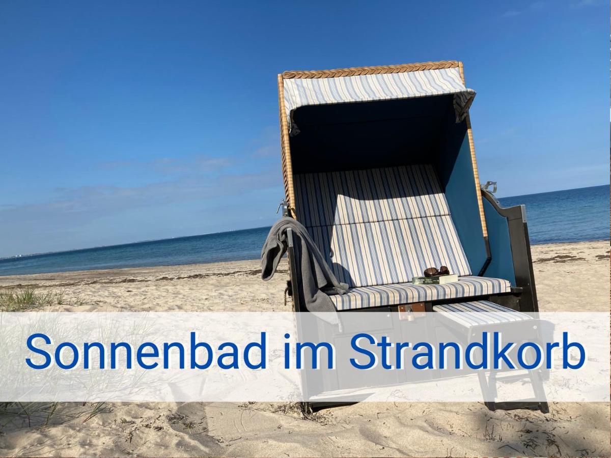 Boeltser Hus Ferienwohnungen Mit Strandkorb Und Kamin 10 Gehminuten Zum Kurtaxefreien Sandstrand Kraksdorf المظهر الخارجي الصورة